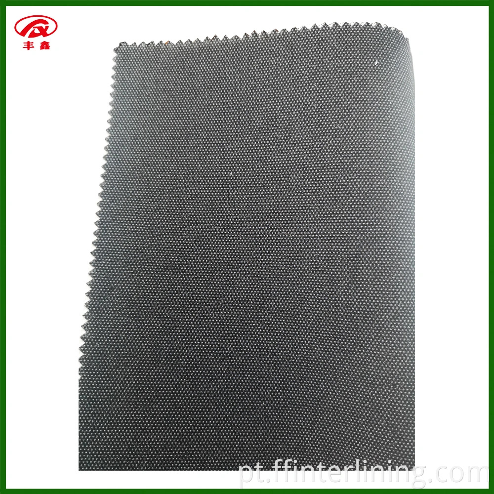 Tecido Double Dot Dot Coating Fusível Interfacing